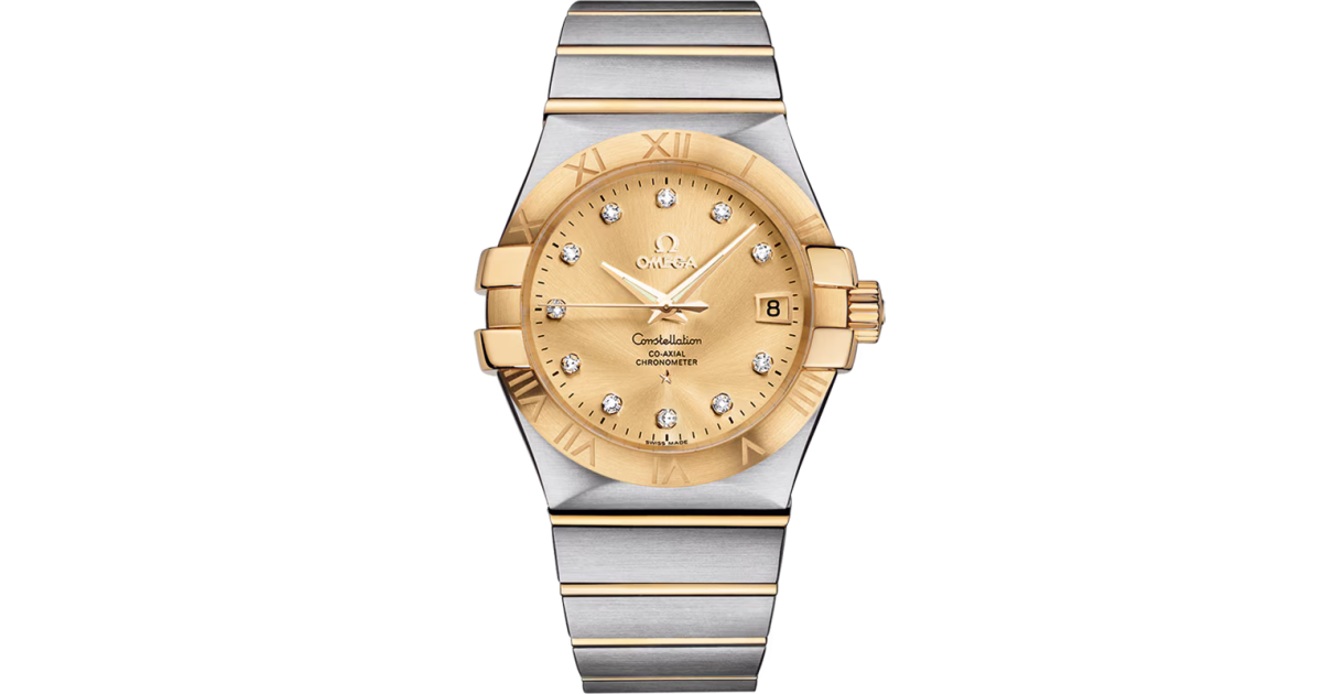 Omega Constellation Co-Axial Chronometer 35 mm 123.20.35.20.58.001 ...