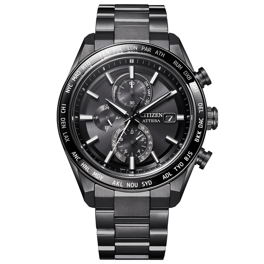 K*n様 CITIZEN AT8294-59E アテッサ ATTESA Citizen Attesa ACT Line/Black Titanium™ Series AT8294-59E