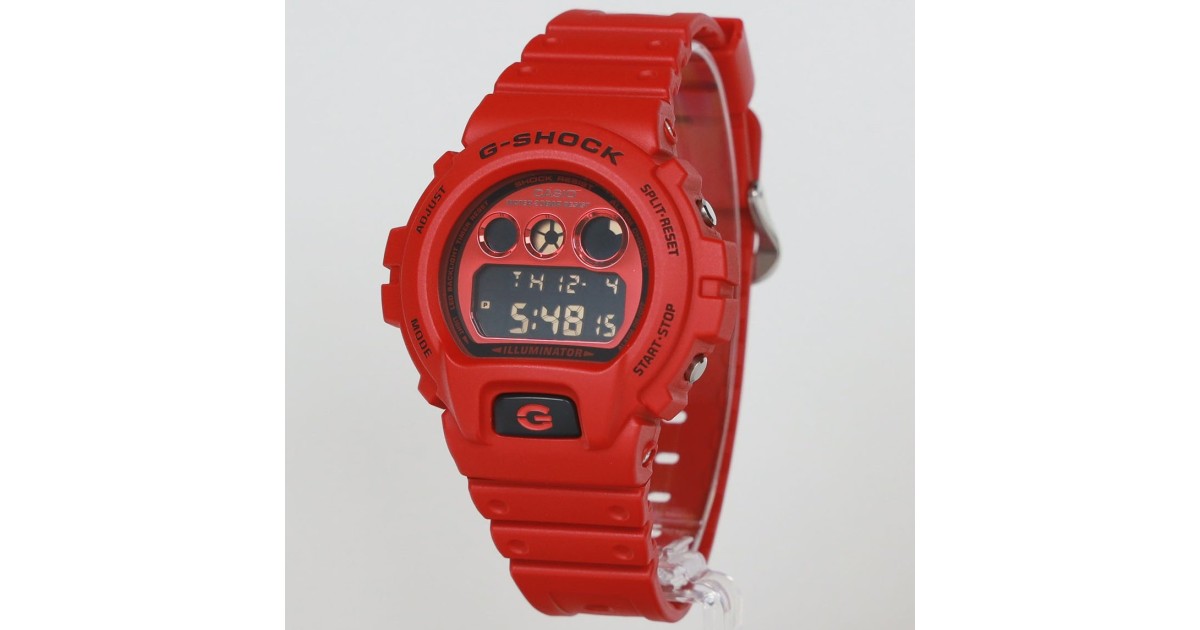 G-SHOCK DW-6900 レッド カシオ Gショック DW-6900RRB-4JF Iconic Styles レッド CASIO G-SHOCK