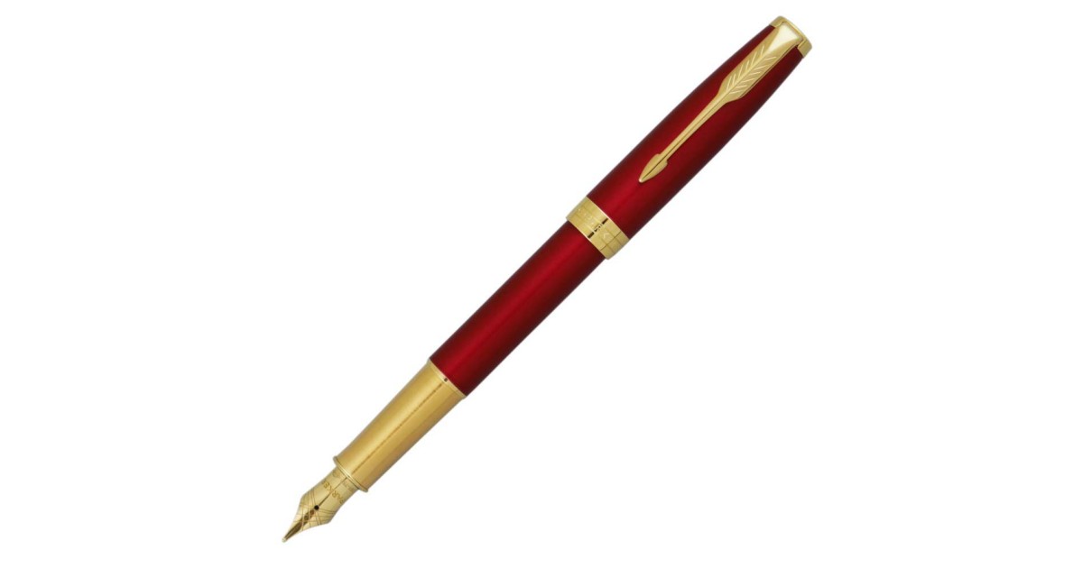 Parker Fountain Pen Fine Point Sonnet Red 1950773 | Sakurawatches.com