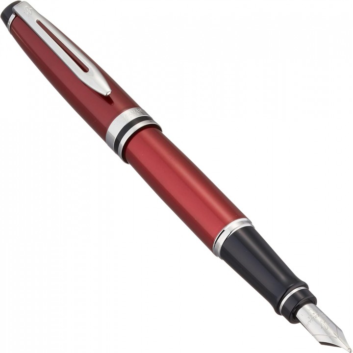 Waterman Fountain Pen Expert Medium Point Dark Red 2103844