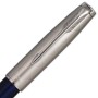 Parker Fountain Pen Fine Point Sonnet Blue & Sandblast 2146771Z