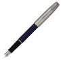 Parker Fountain Pen Fine Point Sonnet Blue & Sandblast 2146771Z