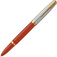 Parker Fountain Pen 51 Fine Point Modern Heritage Rage Red 2169134
