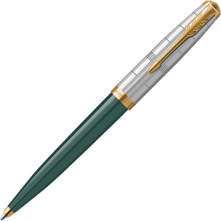 Parker Ballpoint Pen 51 Medium Point Modern Heritage Forest Green 2169137