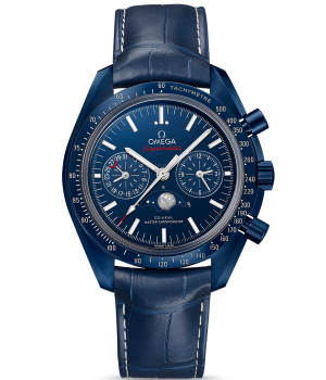 Omega Speedmaster Moon Phase Master Chronometer Blue Side of the Moon 304.93.44.52.03.001