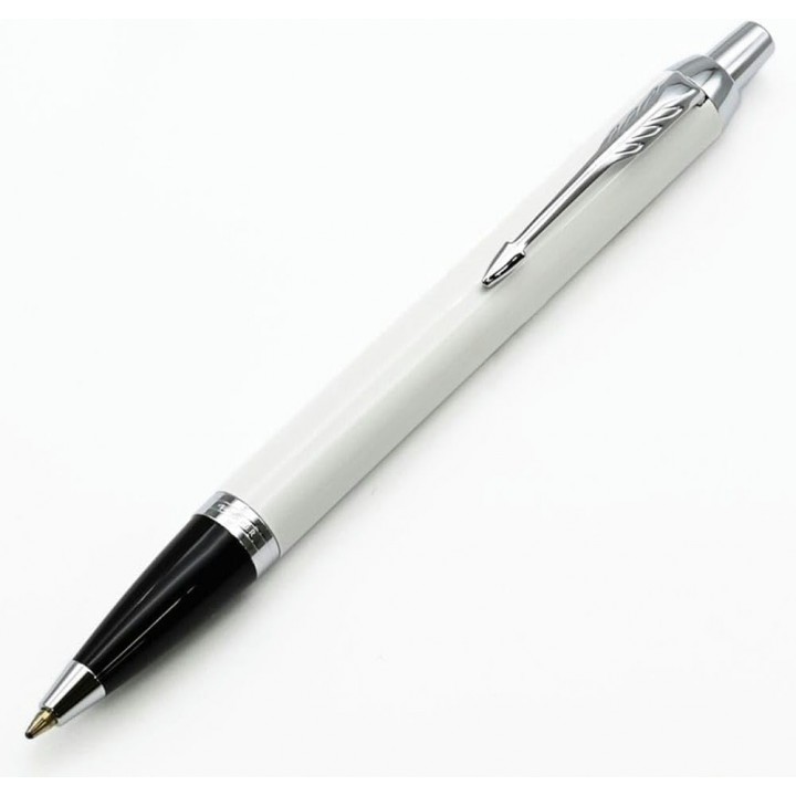 Parker Ballpoint Pen IM White Silver 5123167