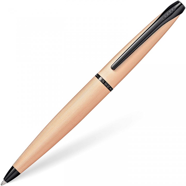 Cross Ballpoint Pen ATX Brushed Rose Gold PVD 882-42