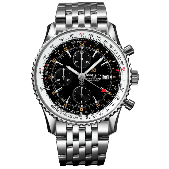 Breitling Navitimer Chronograph GMT 46 A24322121B2A1