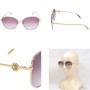 Alexander McQueen Sunglasses Women Gold AM0288S-003