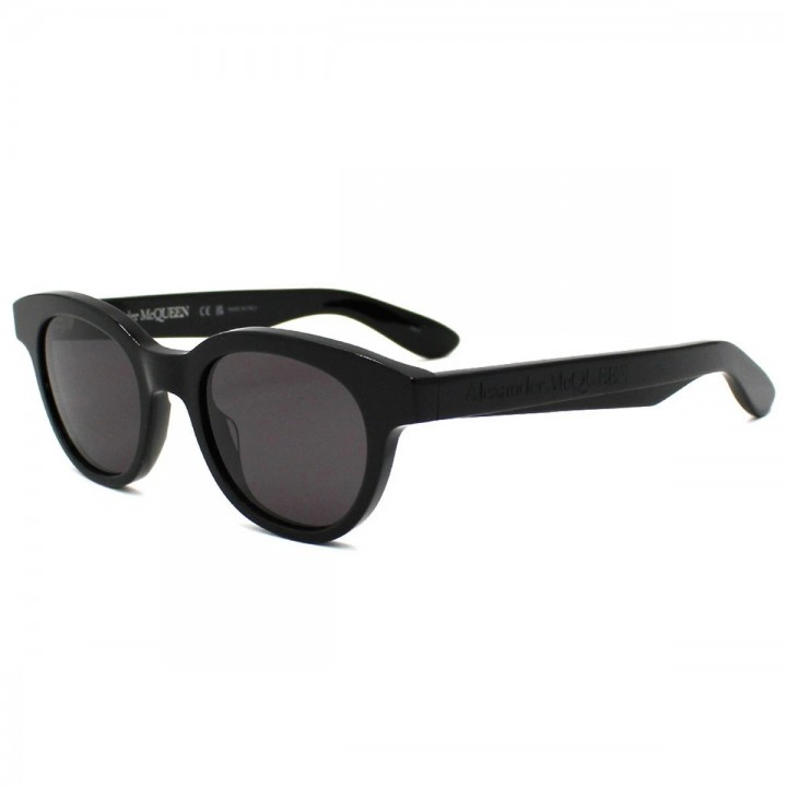 Alexander McQueen Sunglasses Unisex Black AM0383S-001