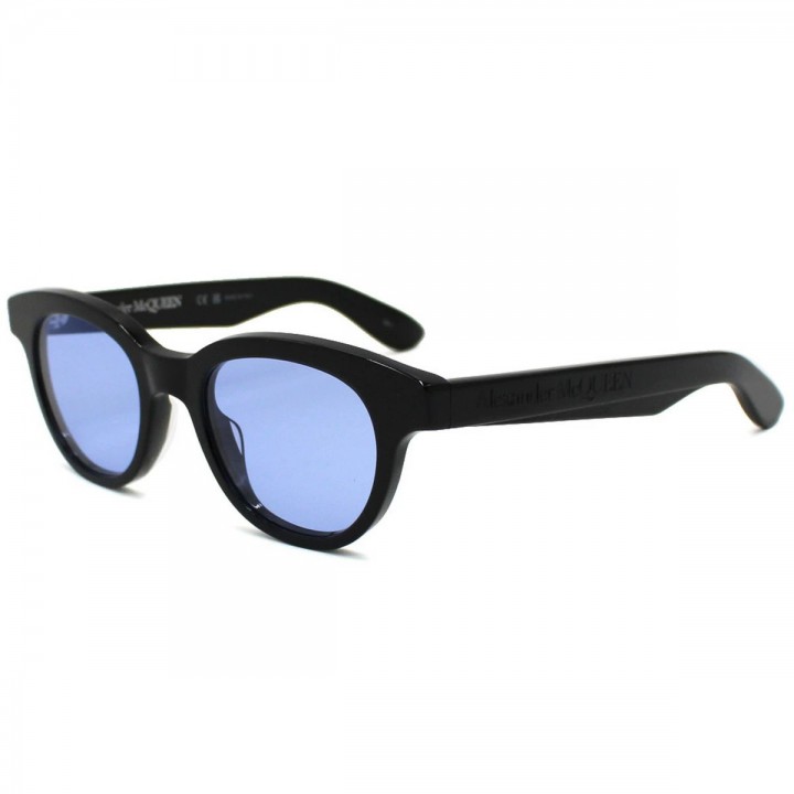 Alexander McQueen Sunglasses Unisex Black AM0383S-002