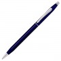 Cross Ballpoint Pen Classic Century Translucent Blue Lacquer/Chrome AT0082-112