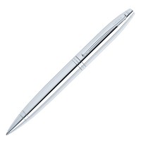 Cross Ballpoint Pen Calais Lustrous Chrome AT0112-1
