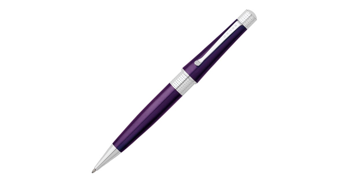 Cross Ballpoint Pen Beverly Deep Purple Lacquer AT0492-7