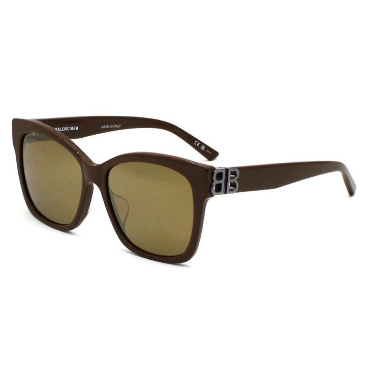 Balenciaga Sunglasses Unisex Brown BB0102SA-015