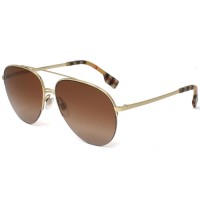 Burberry Sunglasses Unisex Light Gold BE3113-110913-59