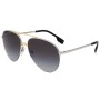 Burberry Sunglasses Unisex Silver + Gold BE3113-13038G-59