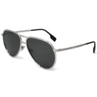 Burberry Sunglasses Unisex Silver BE3135-100587-59