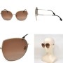 Burberry Sunglasses Unisex Light Gold BE3136D-110913-60