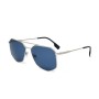 Burberry Sunglasses Unisex Silver + Blue BE3139-100580-58