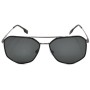 Burberry Sunglasses Unisex Ruthenium + Black BE3139-114487-58