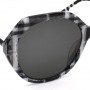 Burberry Sunglasses Women's Check white + black BE4375F-400487-57