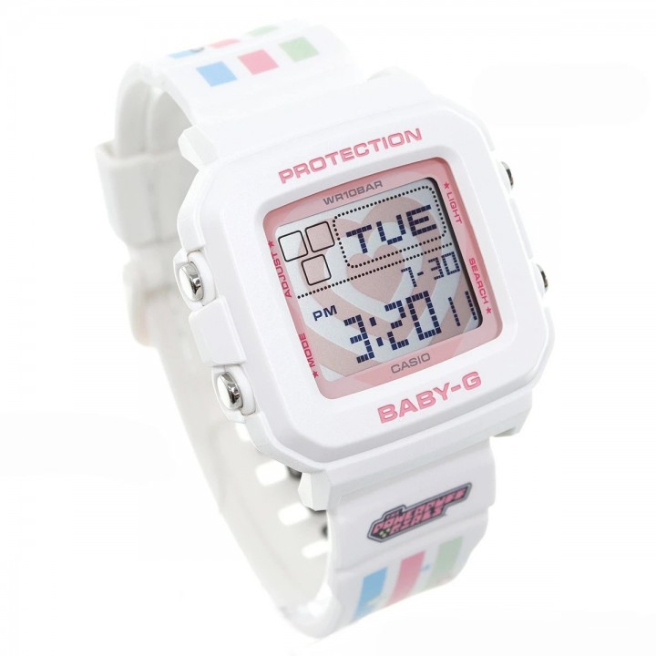 Casio Baby-G Digital BABY-G＋PLUS THE POWERPUFF GIRLS Collaboration Model BGD-10KPP-7JR