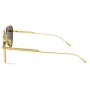 Bottega Veneta Sunglasses Unisex Gold BV1013SK-009