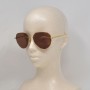 Bottega Veneta Sunglasses Unisex Gold BV1013SK-011