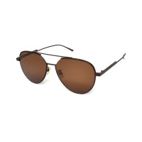 Bottega Veneta Sunglasses Unisex Brown BV1013SK-015