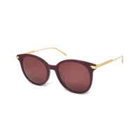 Bottega Veneta Sunglasses Unisex Burgundy BV1038SA-004