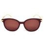 Bottega Veneta Sunglasses Unisex Burgundy BV1038SA-004