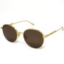 Bottega Veneta Sunglasses Unisex Gold BV1042SA-002
