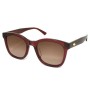 Bottega Veneta Sunglasses Unisex Burgundy + Gold BV1080SK-003