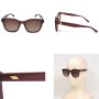 Bottega Veneta Sunglasses Unisex Burgundy + Gold BV1080SK-003