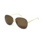 Bottega Veneta Sunglasses Unisex Gold BV1084SA-002