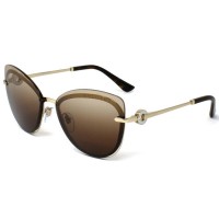 Bvlgari Sunglasses Unisex Pale Gold BV6182B-278-13-60