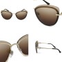 Bvlgari Sunglasses Unisex Pale Gold BV6182B-278-13-60