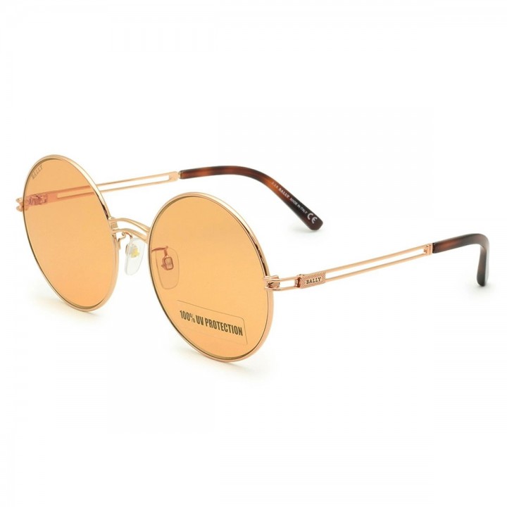 Bally Sunglasses Woman Pink Gold BY0001-D-28E-56