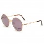 Bally Sunglasses Woman Pink Gold BY0001-D-28S-56