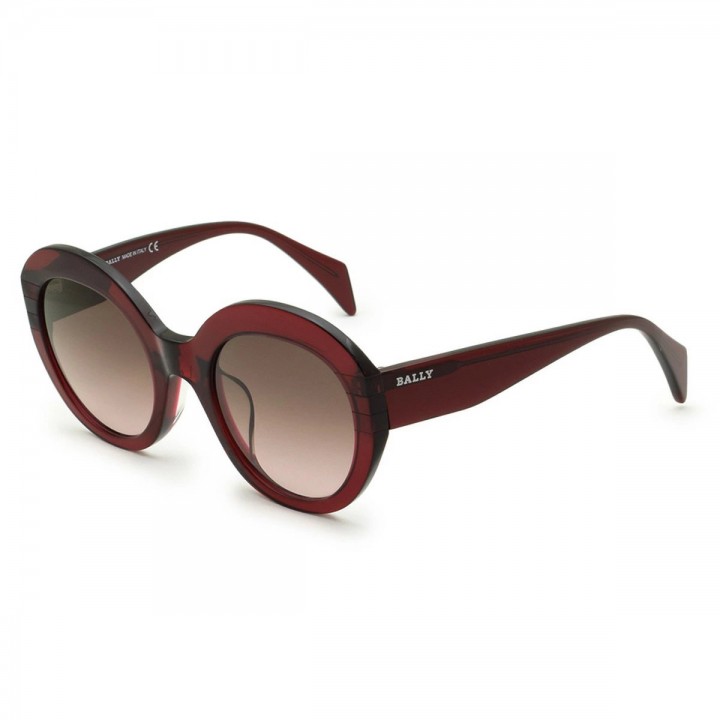 Bally Sunglasses Woman Clear Wine Red BY0004-D-66F-54