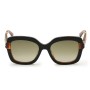 Bally Sunglasses Women's Black + Havana BY0020-H-05K-55