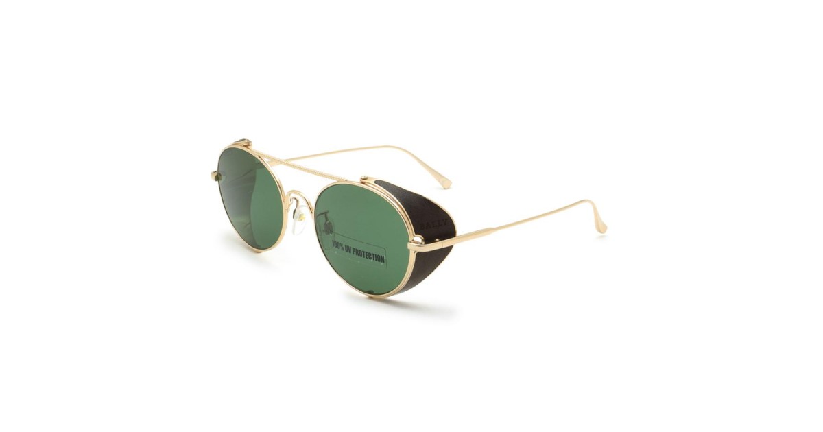 Bally Sunglasses Unisex Pink Gold BY0023-H-28N-53 | Sakurawatches.com