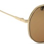 Bally Sunglasses Men's Gold BY0063-H-28E-63