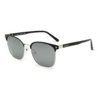 Bally Sunglasses Men's Matte Black + Silver BY0065-D-05C-59