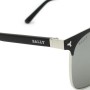 Bally Sunglasses Men's Matte Black + Silver BY0065-D-05C-59