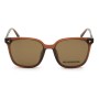Bally Sunglasses Women's Clear Brown BY0066-D-45E-63