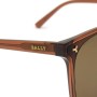 Bally Sunglasses Women's Clear Brown BY0066-D-45E-63