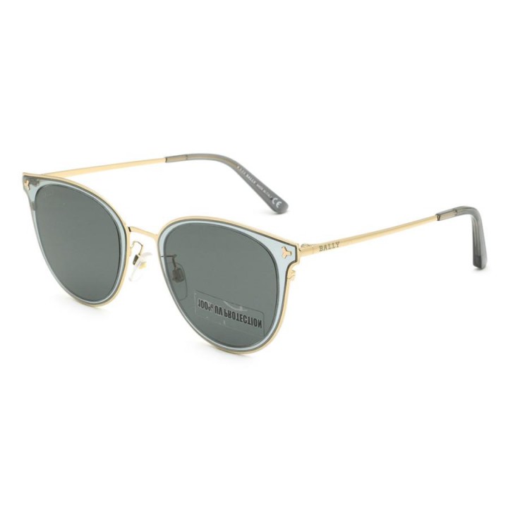 Bally Sunglasses Women's Light Gray + Gold BY0067-D-20A-53